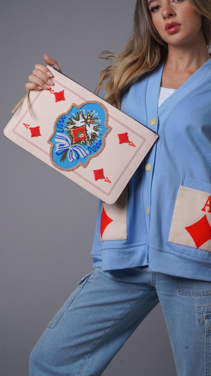 Ace of Diamonds Clutch