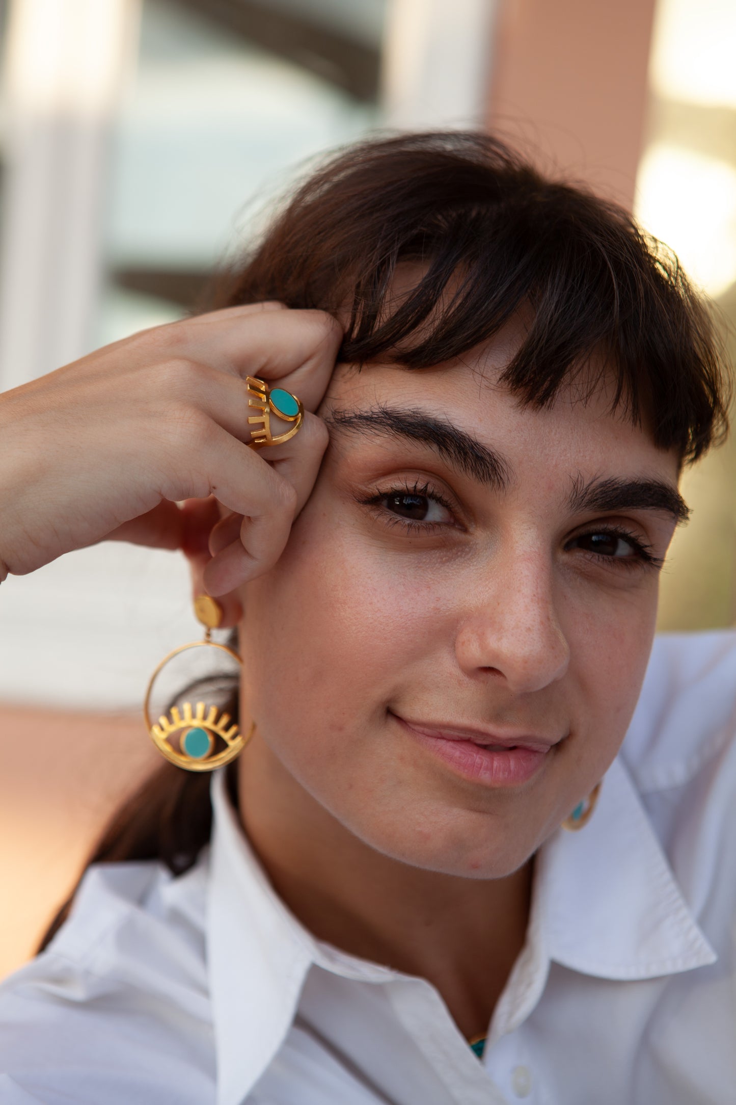 Earrings Ouyouni